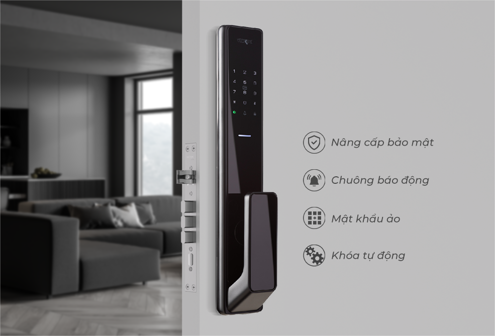 Khóa Cửa Bảo Mật Cao Cho Biệt Thự, Chung Cư Cao Cấp: An Ninh Vượt Trội